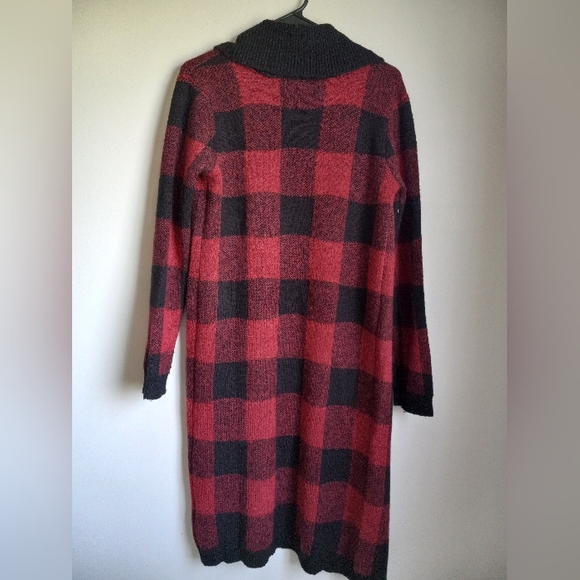 Buffalo Plaid Sweater NWOT - Picture 2 of 3